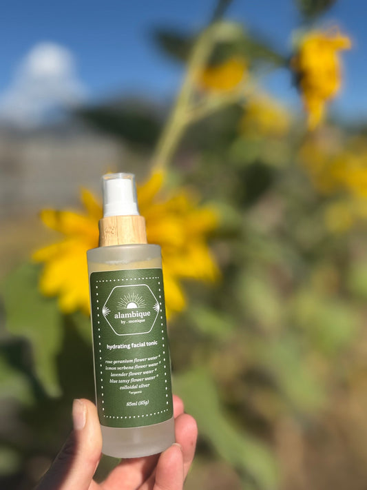 LIMITED • summer petal hydrating facial tonic •the • alambiquethe • alambique
