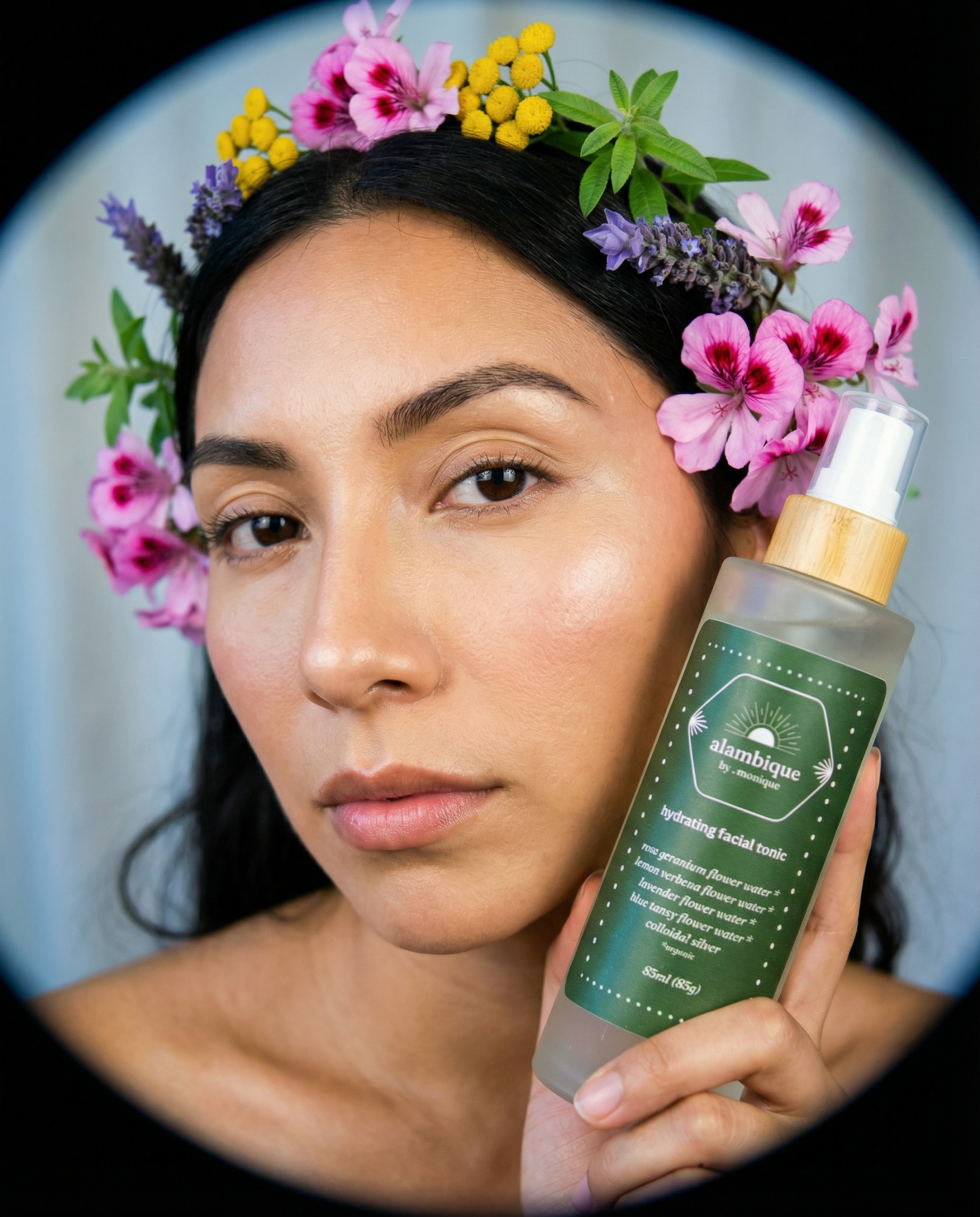 LIMITED • summer petal hydrating facial tonic •the • alambiquethe • alambique